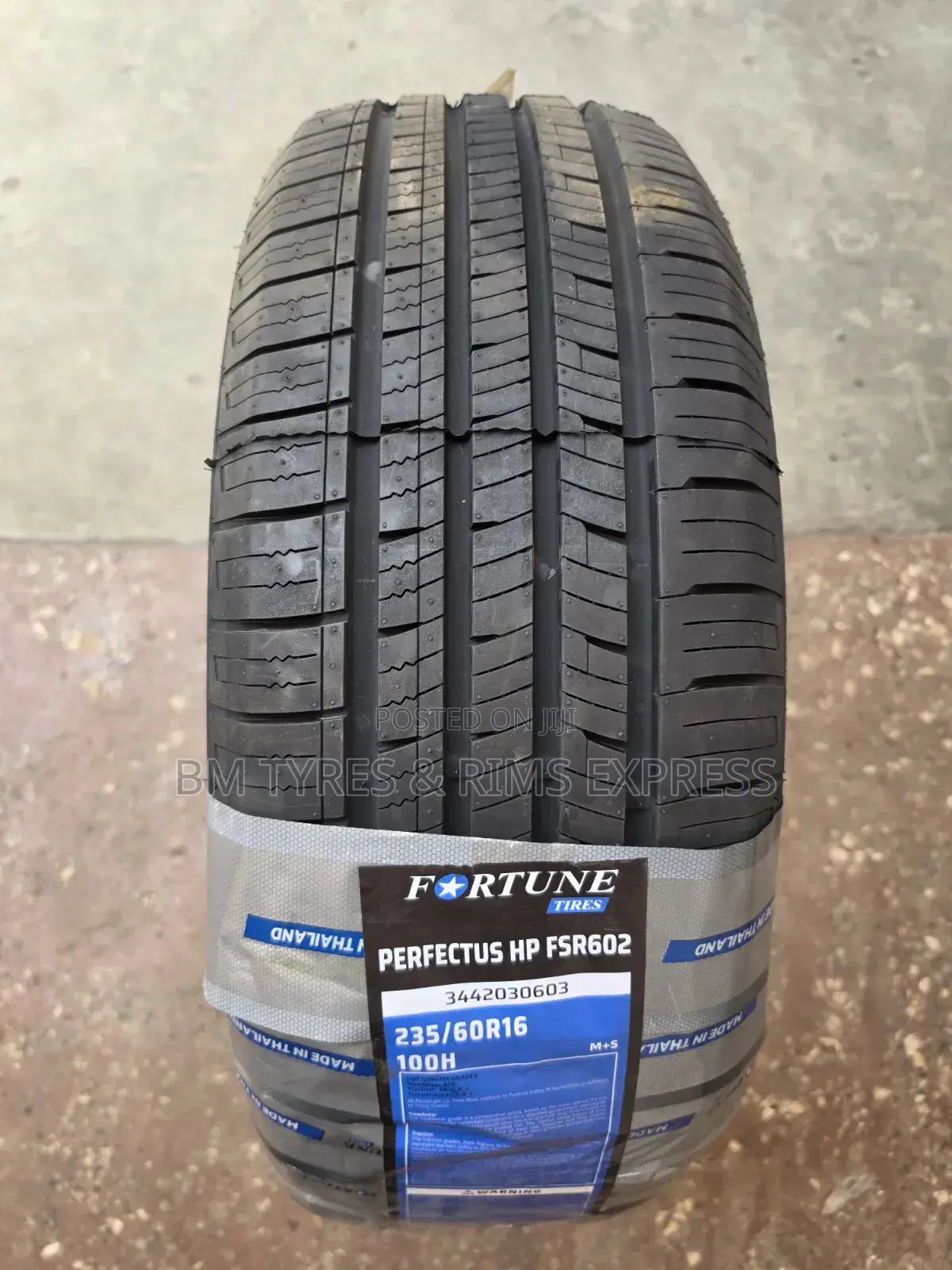 235 /60 R16 FORTUNE TIRES (Thailand)