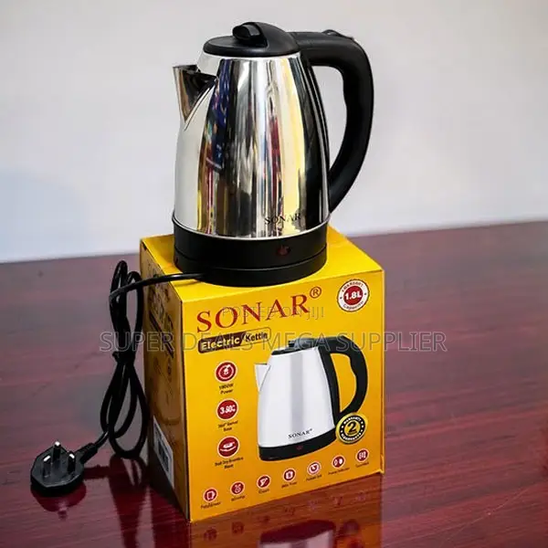 Easy-Pour Premium Stainless Steel Electric Kettle
