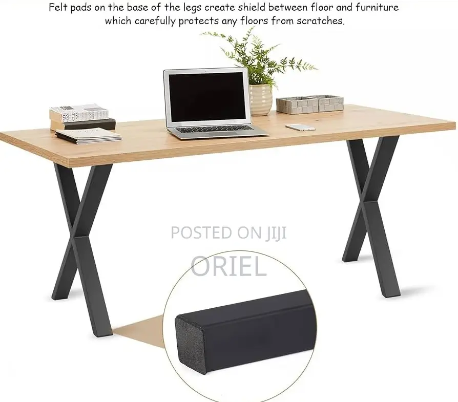 Office Desk : 1.2M Minimalist Metal Office Desk
