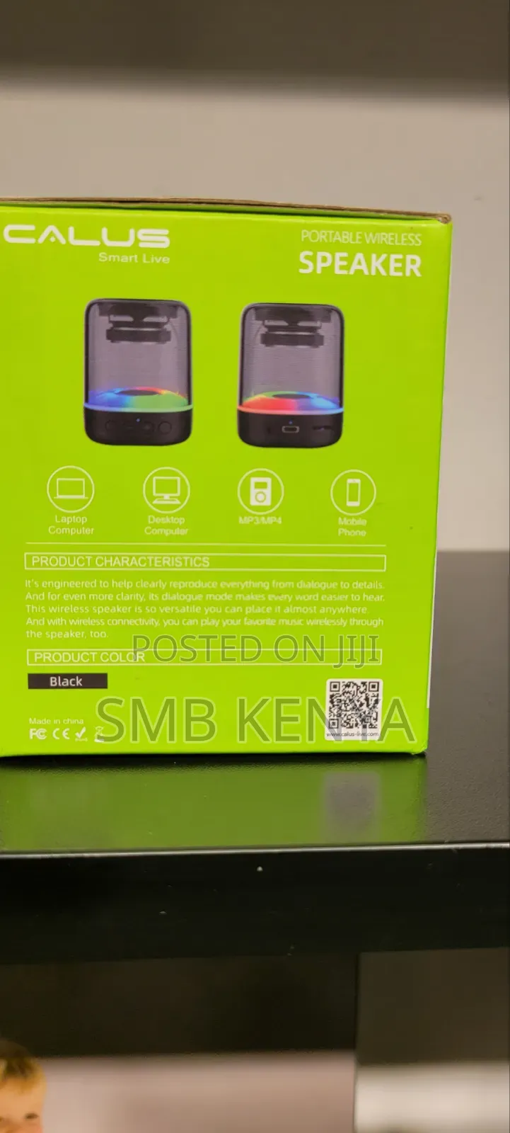 Mini Portable Wireless Speaker With Led Light-Q37