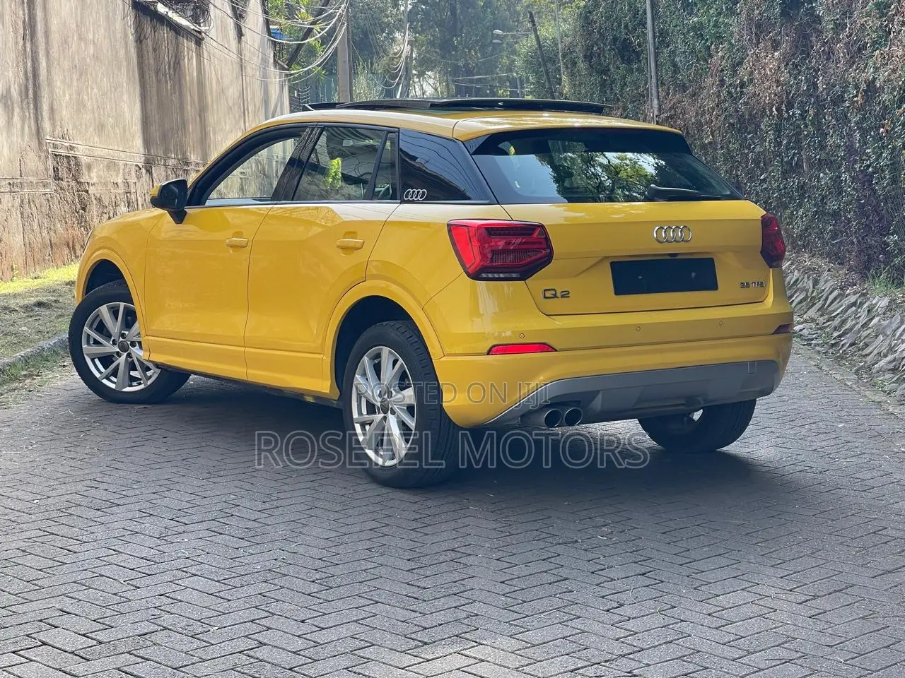 Audi Q2 1.4 TFSI FWD 2019 Yellow
