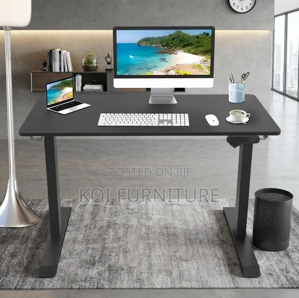 Office Desk; 1.2 Meter Home Office Adjustable Gaming and Computer Desk