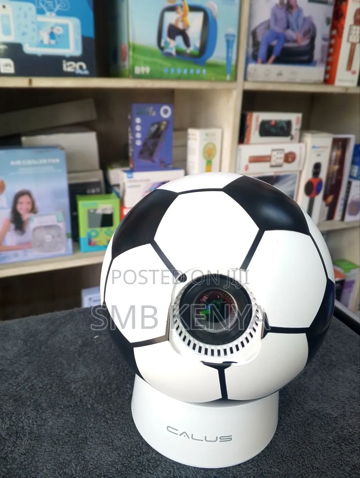 Soccer Shaped Smart Projector