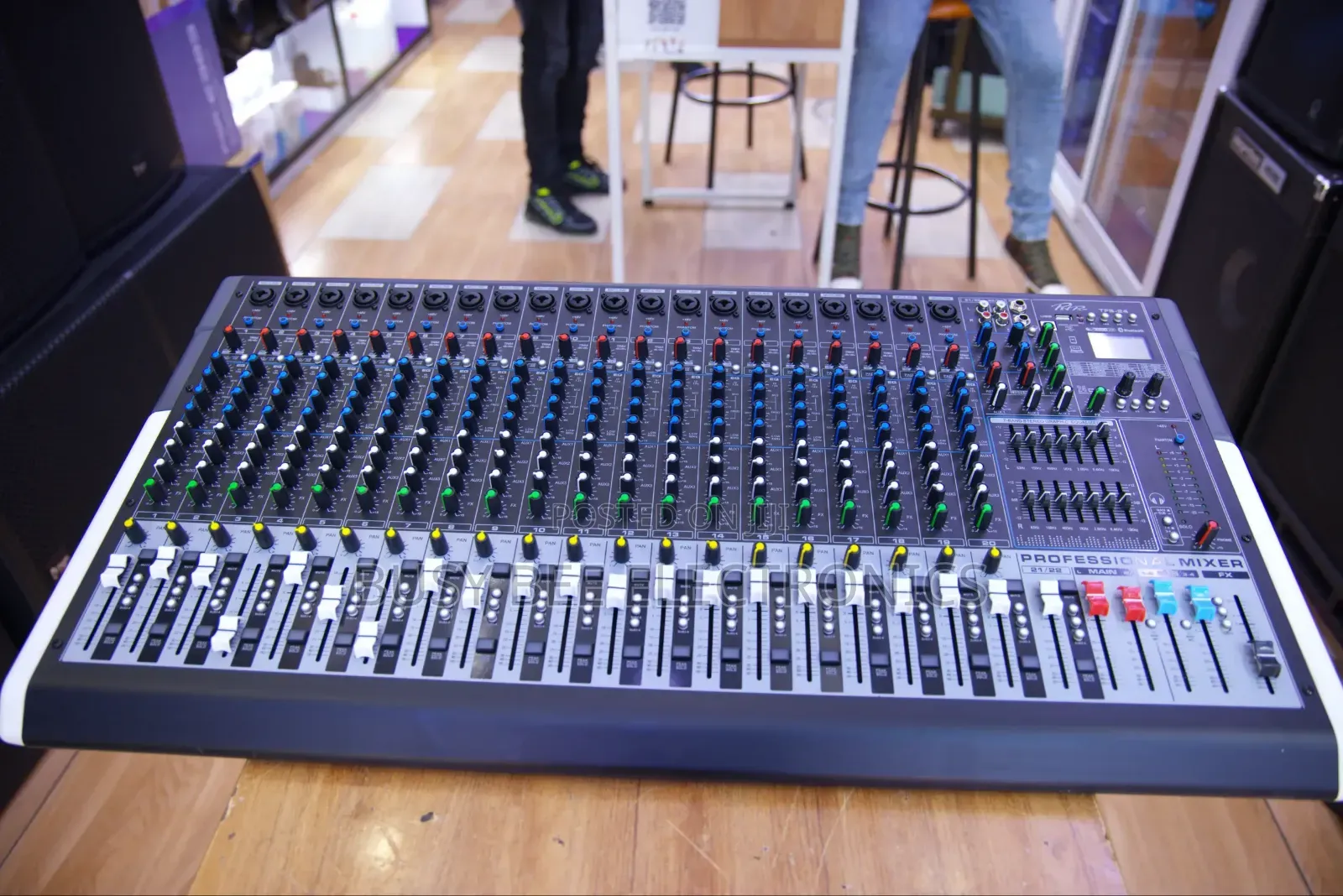 PEV Pro TFS 24 Plain Mixer – 24-Channel Professional Audio Mixer