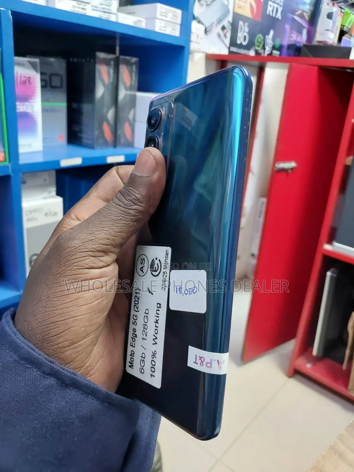 Motorola Edge 5G UW (2021) 256 GB Blue