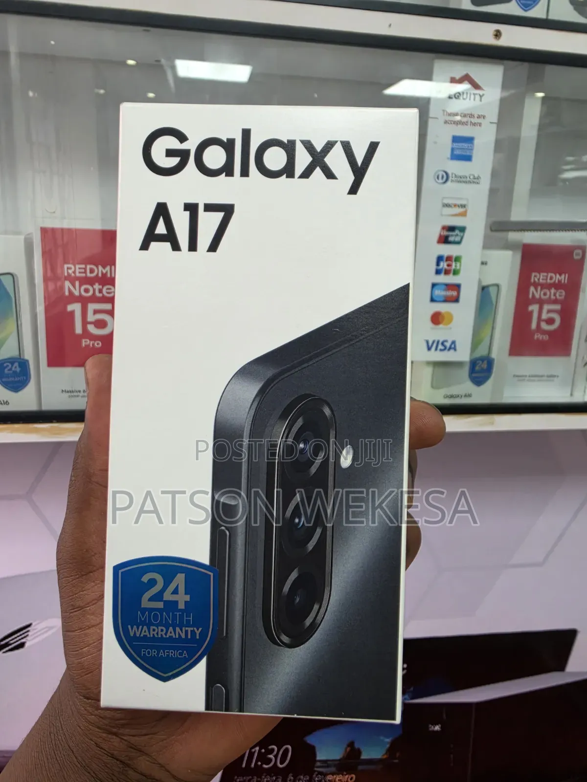 New Samsung Galaxy A17 128 GB Black