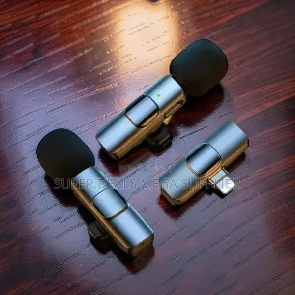 Premium Quality Mini Lapel Lavalier Dual Wireless Microphone