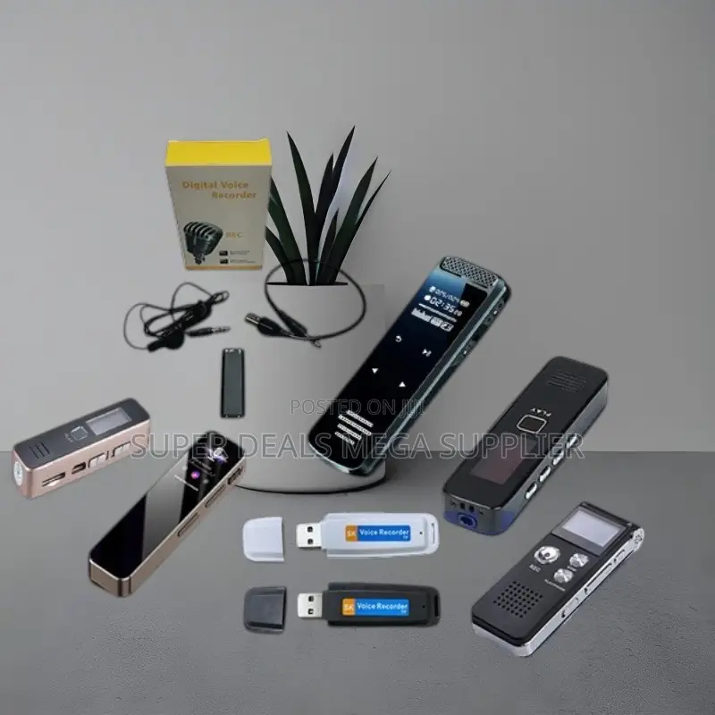 Crystal Clear Audio Digital Audio Sound Voice Recorder MP3 Players