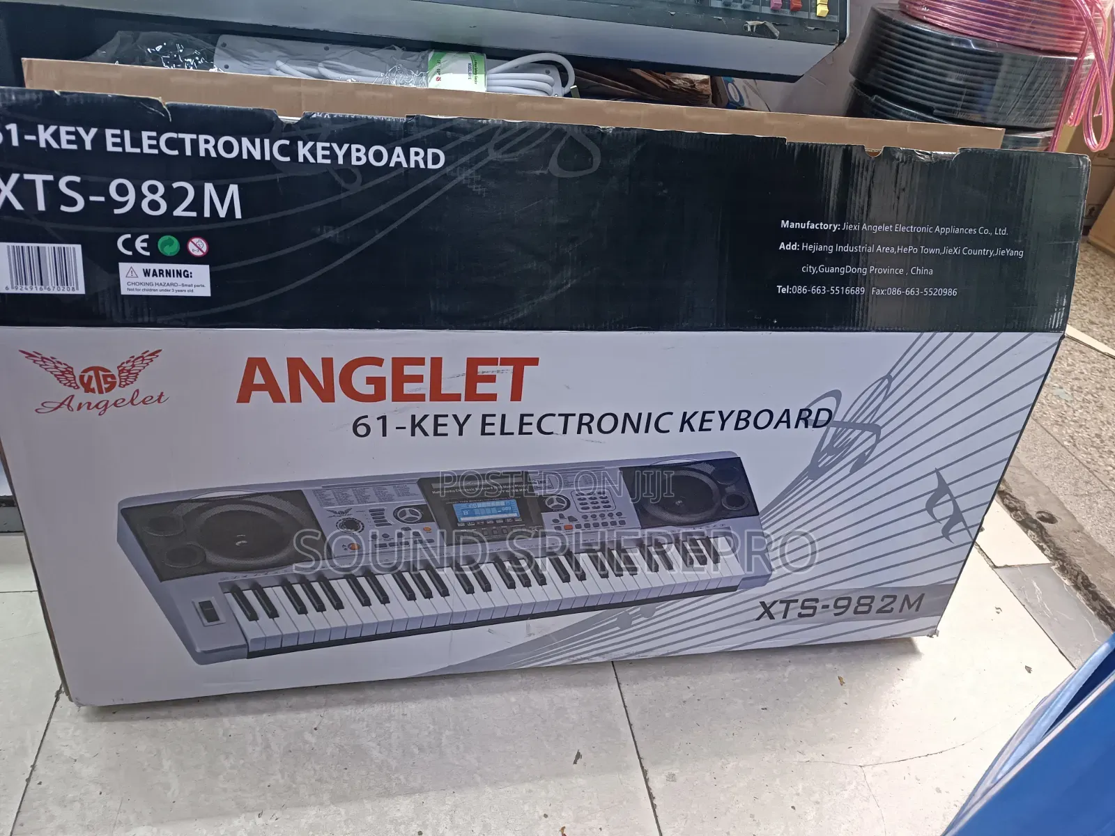 Angelet XTS-982M 61 Keys Electric Keyboard
