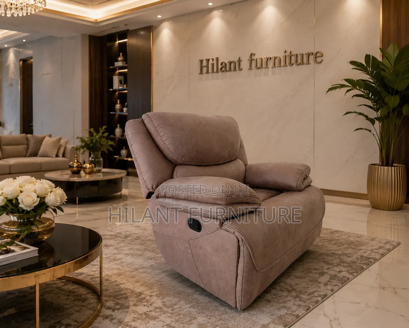 1-Seater King Size Recliner Sofa