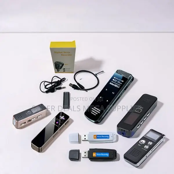 Fast Charging Digital Audio Sound Voice Recorder MP3 Players