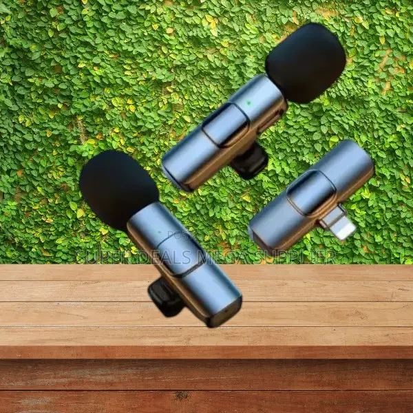 Lightweight Mini Lapel Lavalier Dual Wireless Microphone