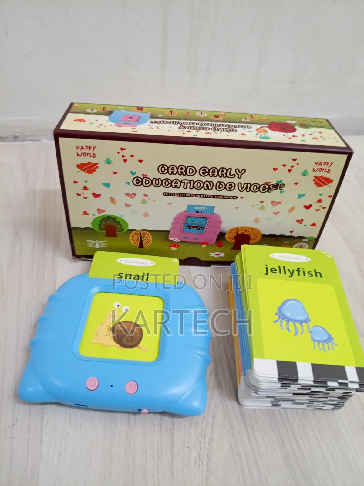 Kids Early Education Card Reader Learning Machine