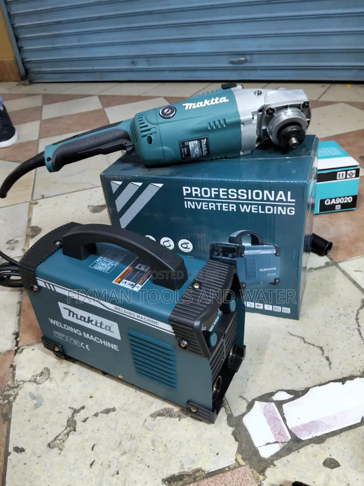Top MAKITA WELDING 500A With Angle Grinder 9 INCHES 2100 Watts Set