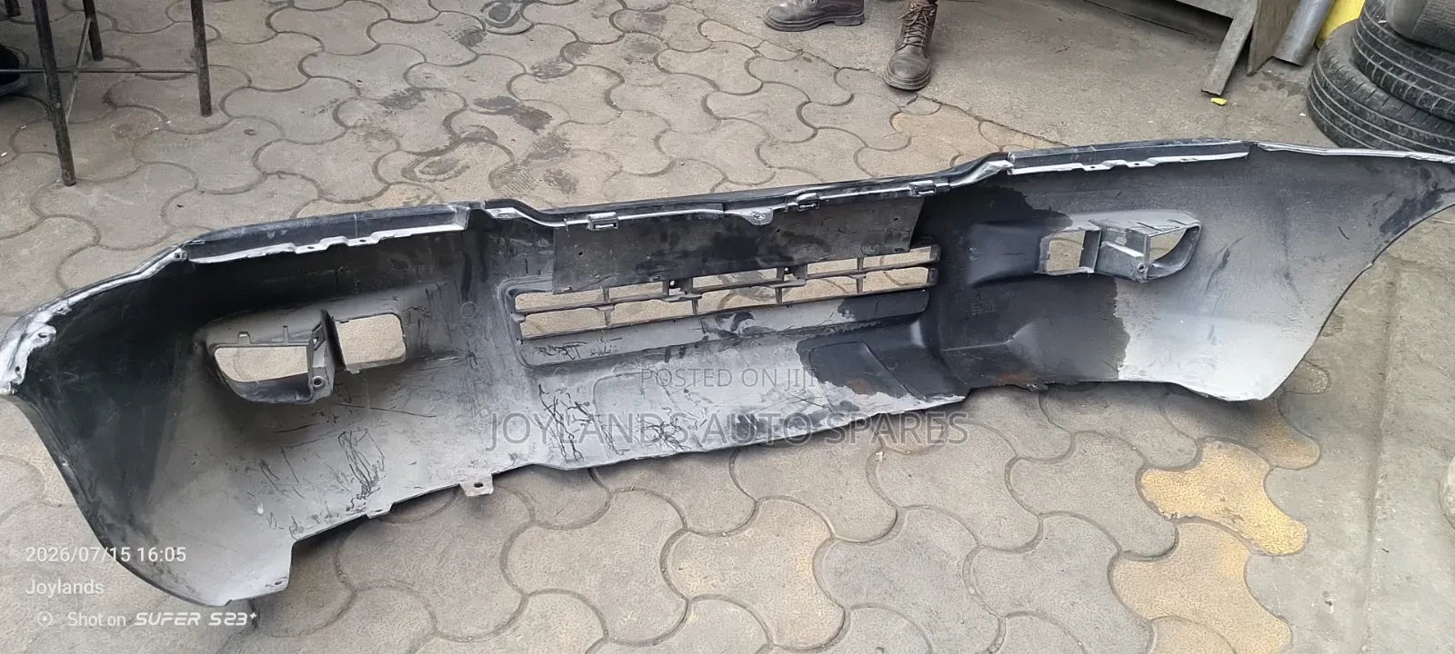 Prado 120 Front Bumper Shell