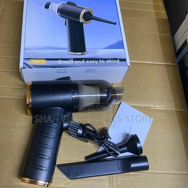 Low Noise Operation Clean and Clear 3 in 1 Car Vacuum Cleaner