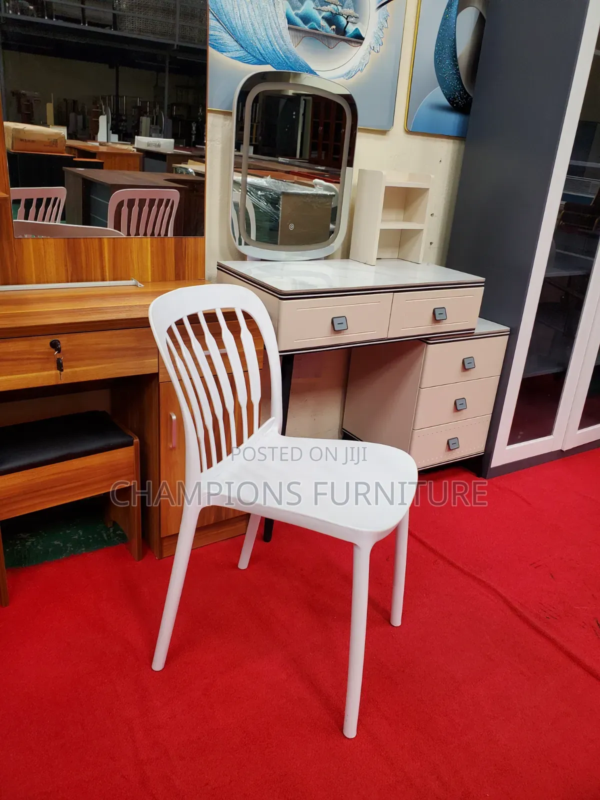 White Heavy Duty Plastic Chair