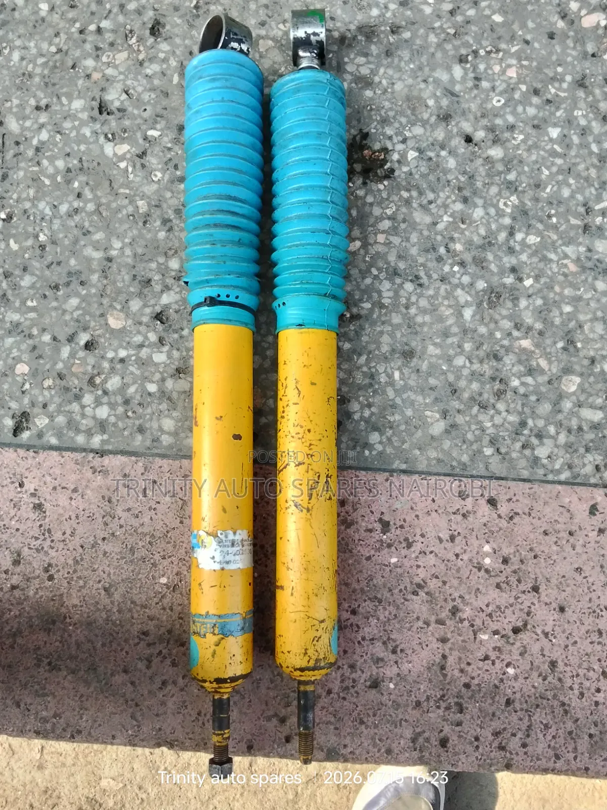 Original Ex Japan Land Rover Defender 110 Rear Shock Absorbers