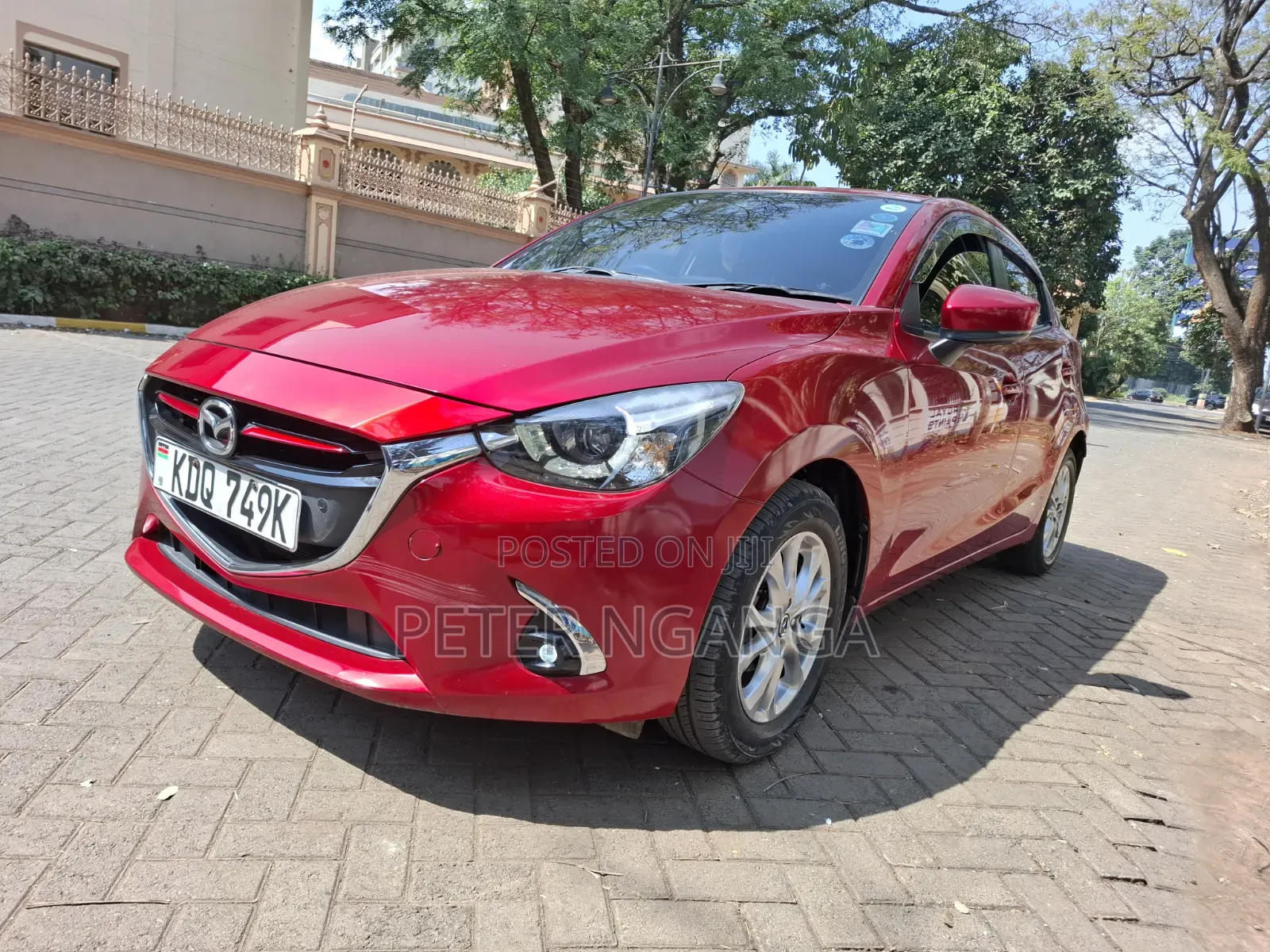 Mazda Demio 2018 Maroon