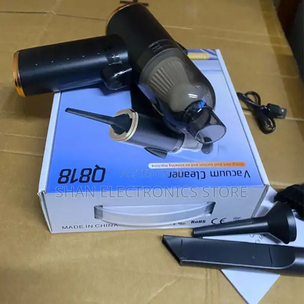 Brushless, Best for Carpets, Cars and Sofas 3 in 1 Car Vacuum Cleaner
