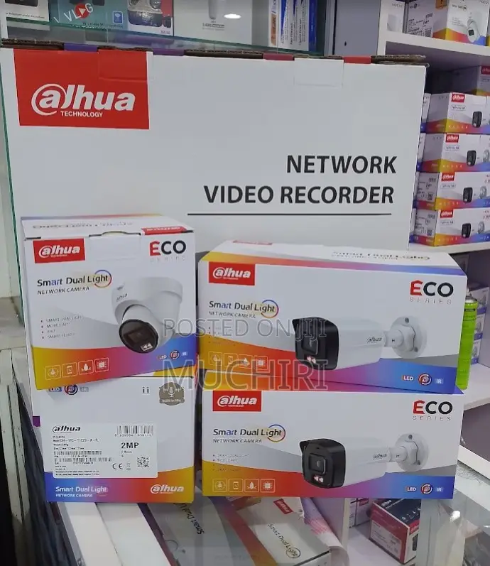 Dahua 8 Channel NVR Kit With 8x 2MP IP Cameras