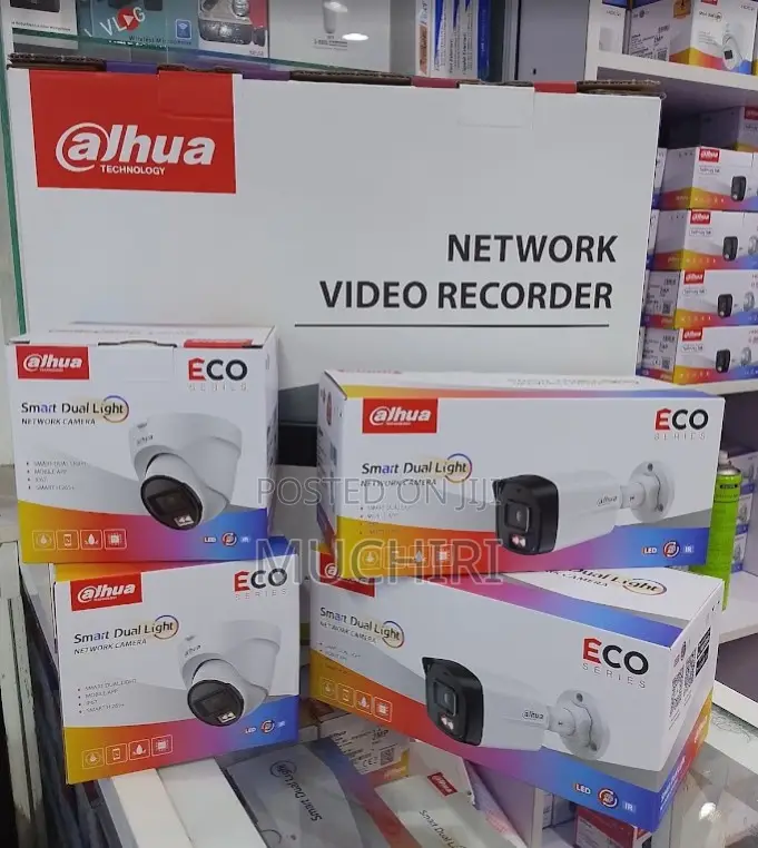 Dahua 8 Channel NVR Kit With 8x 2MP IP Cameras