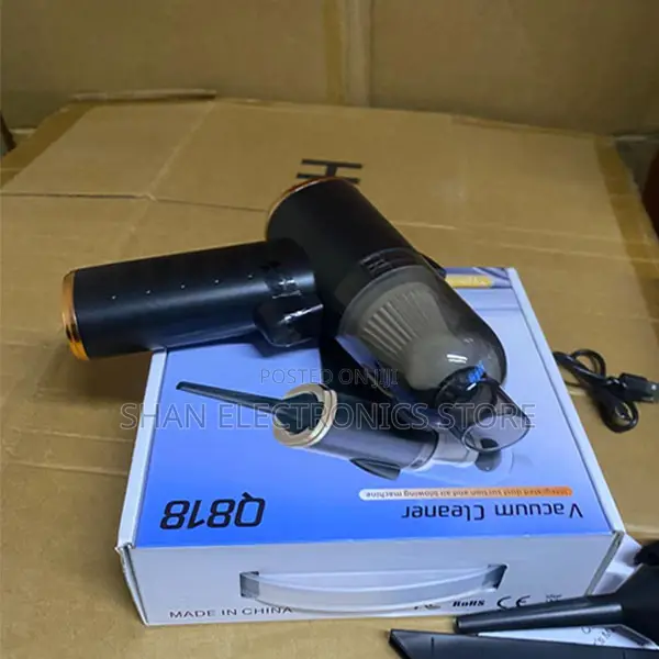 High‐grade One‐button Control Clean and Clear 3 in 1Car Vacuum Cleaner