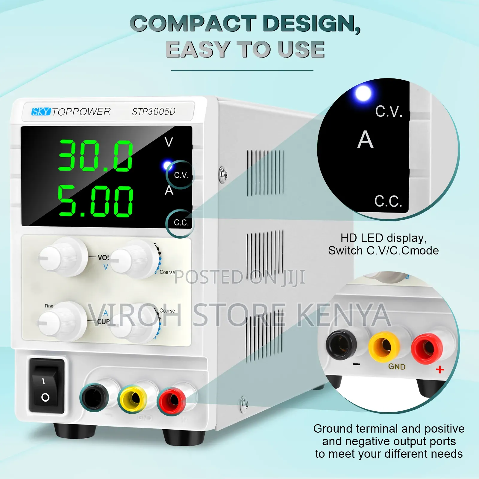 DC Power Supply Variable 0-30v 0-5a Digital DC Power Supply Regulated