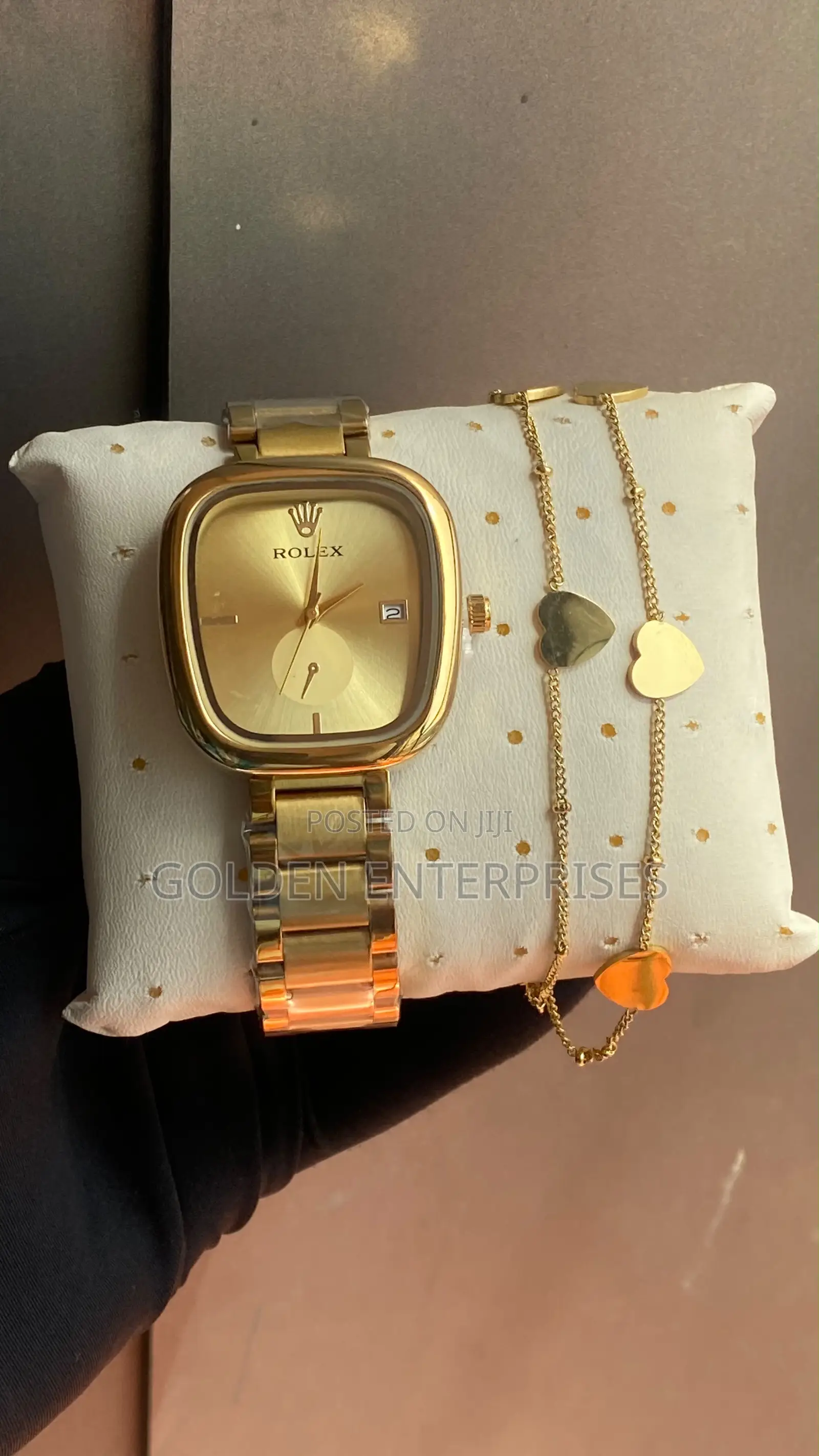 Premium Rolex Quartz Watch and Bracelet Collection