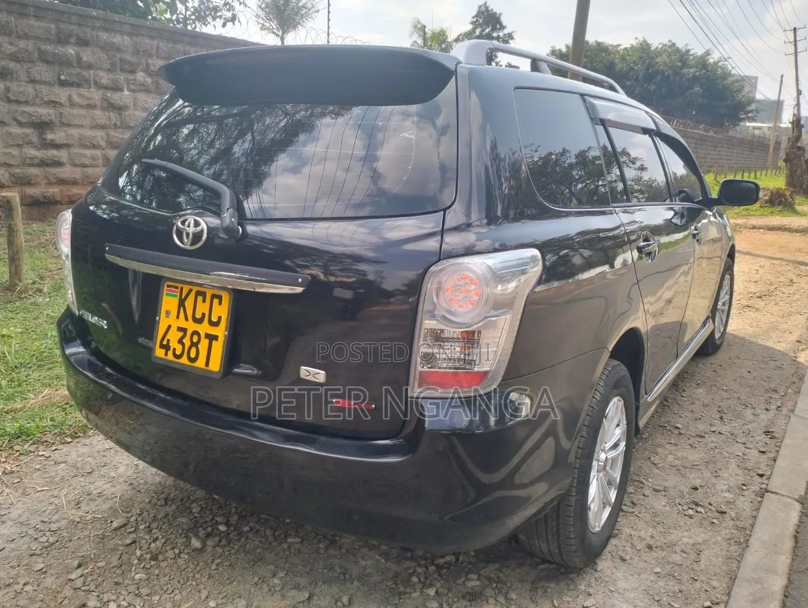 Toyota Corolla Fielder 2008 Black
