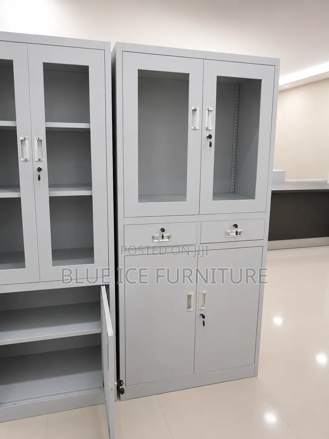 Office Glass Door Cabinet
