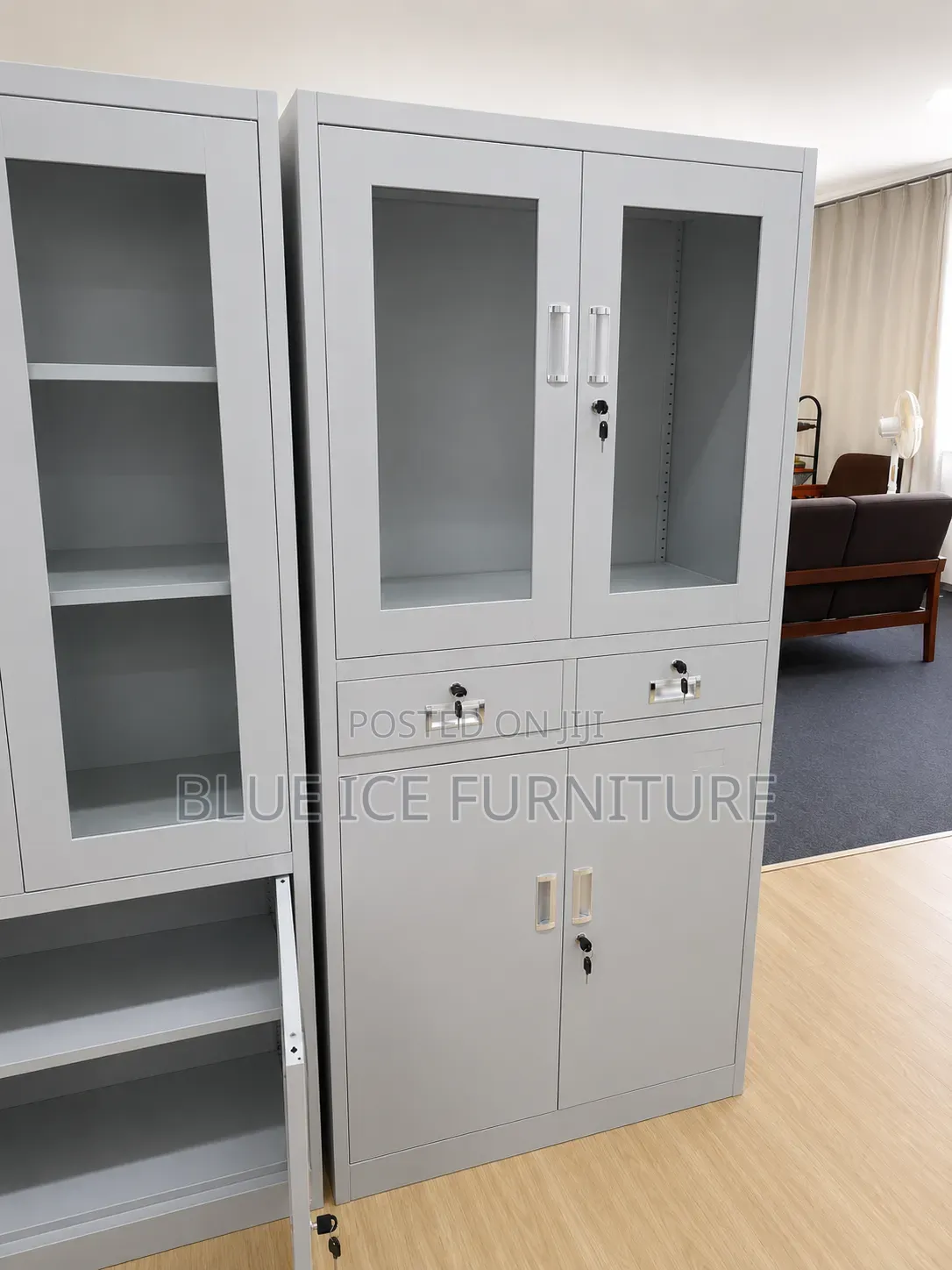Office Glass Door Cabinet