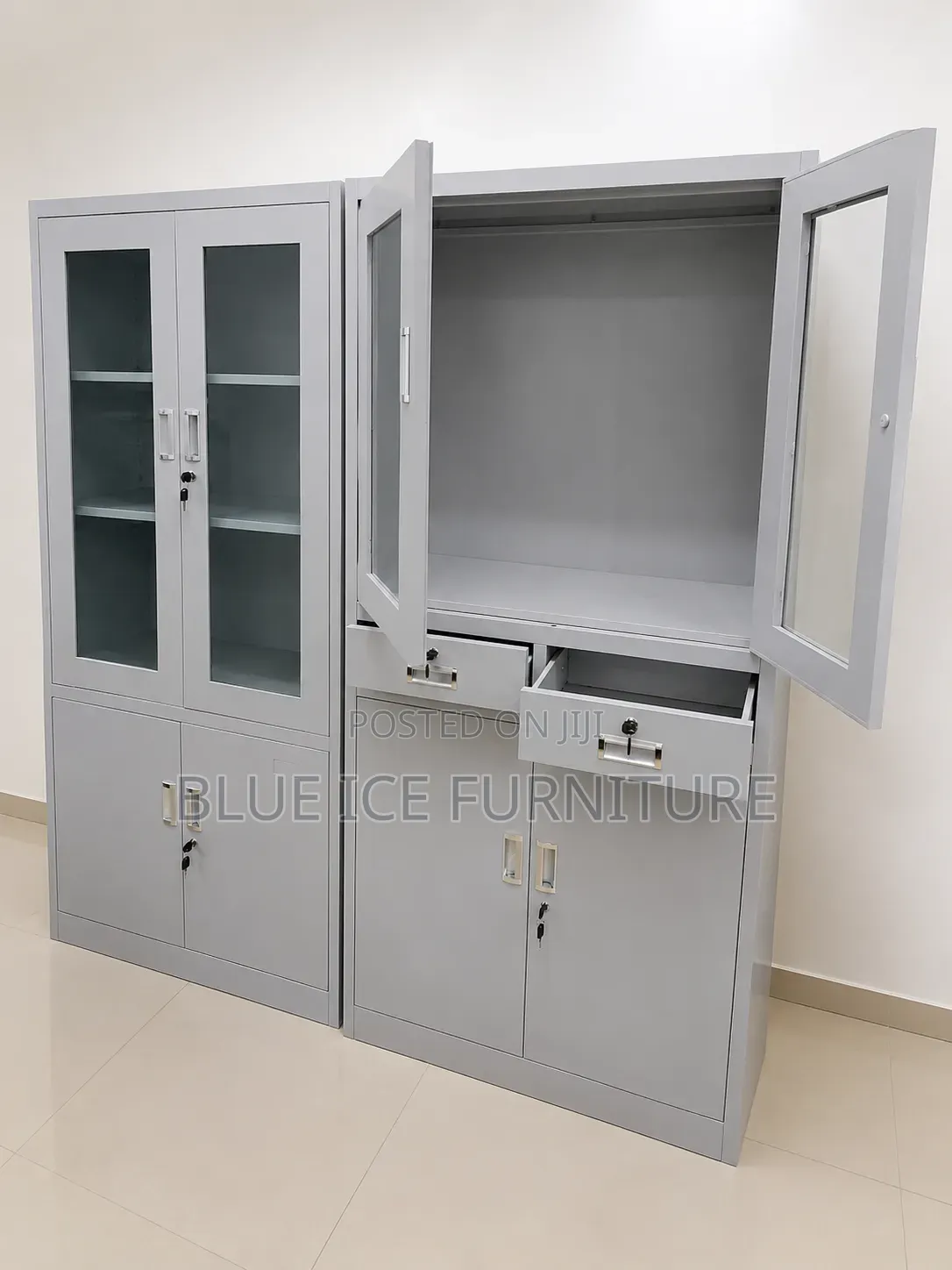 Office Glass Door Cabinet