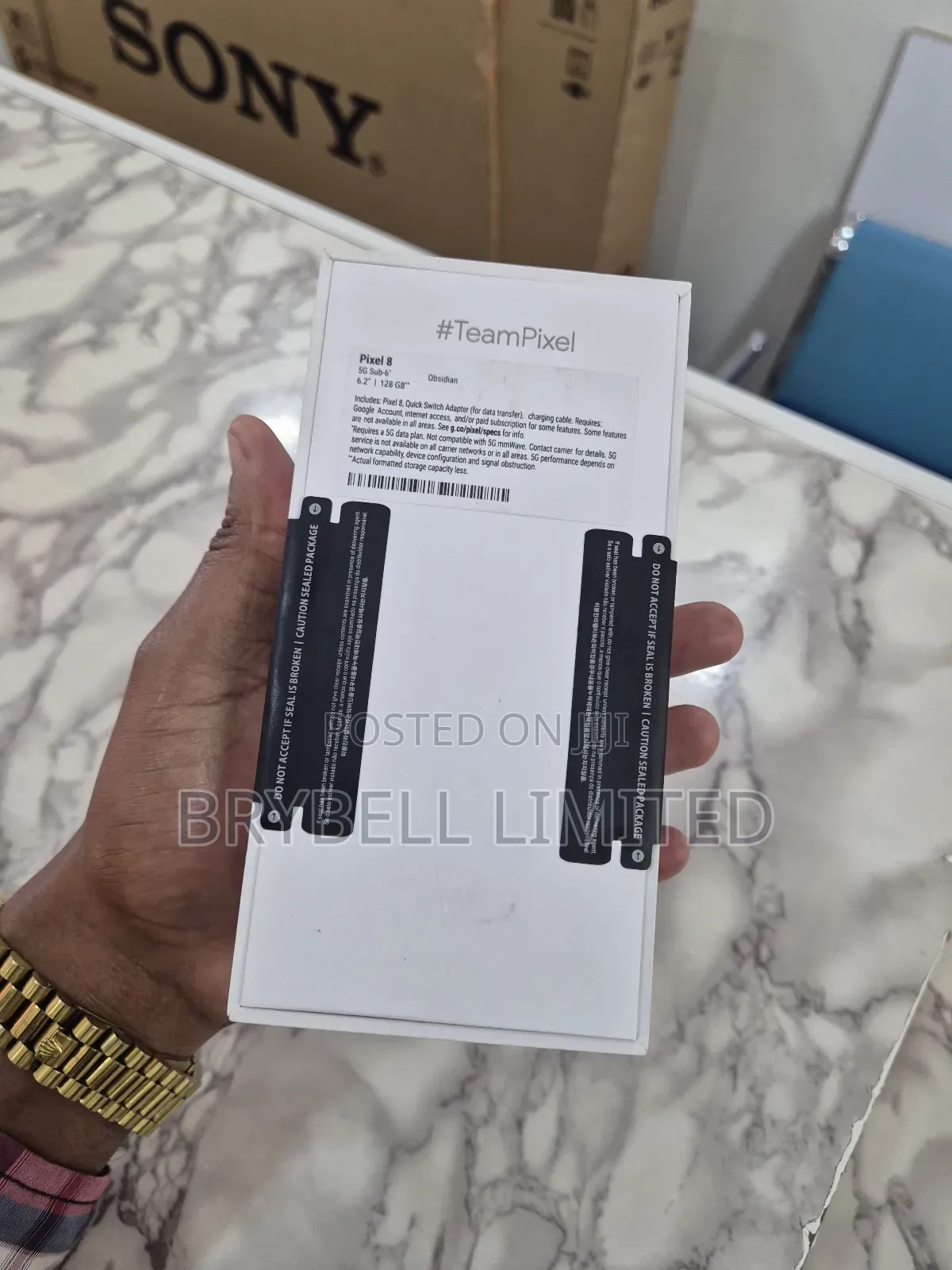 New Google Pixel 8 128 GB Black