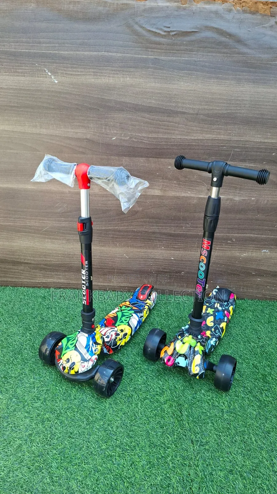 Kids 3-Wheel Scooter With Adjustable Handlebar