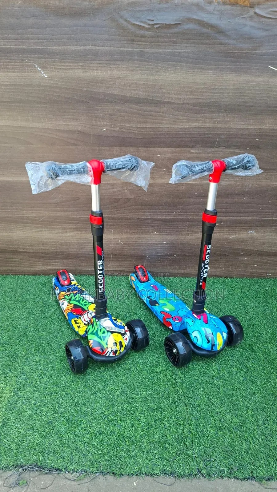 Kids 3-Wheel Scooter With Adjustable Handlebar