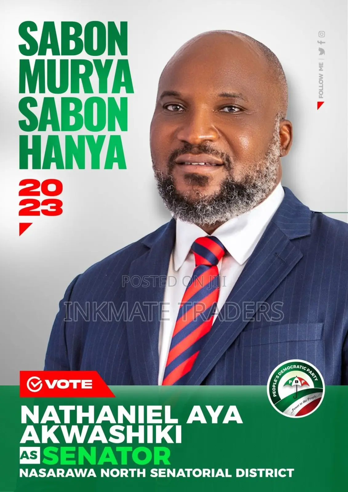 Nationwide A3 Election Poster Printing Services