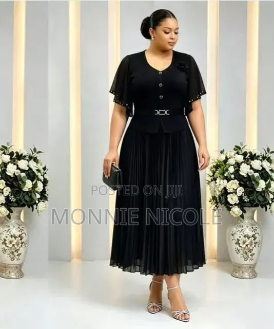Elegant White Teyaki High Quality Dress