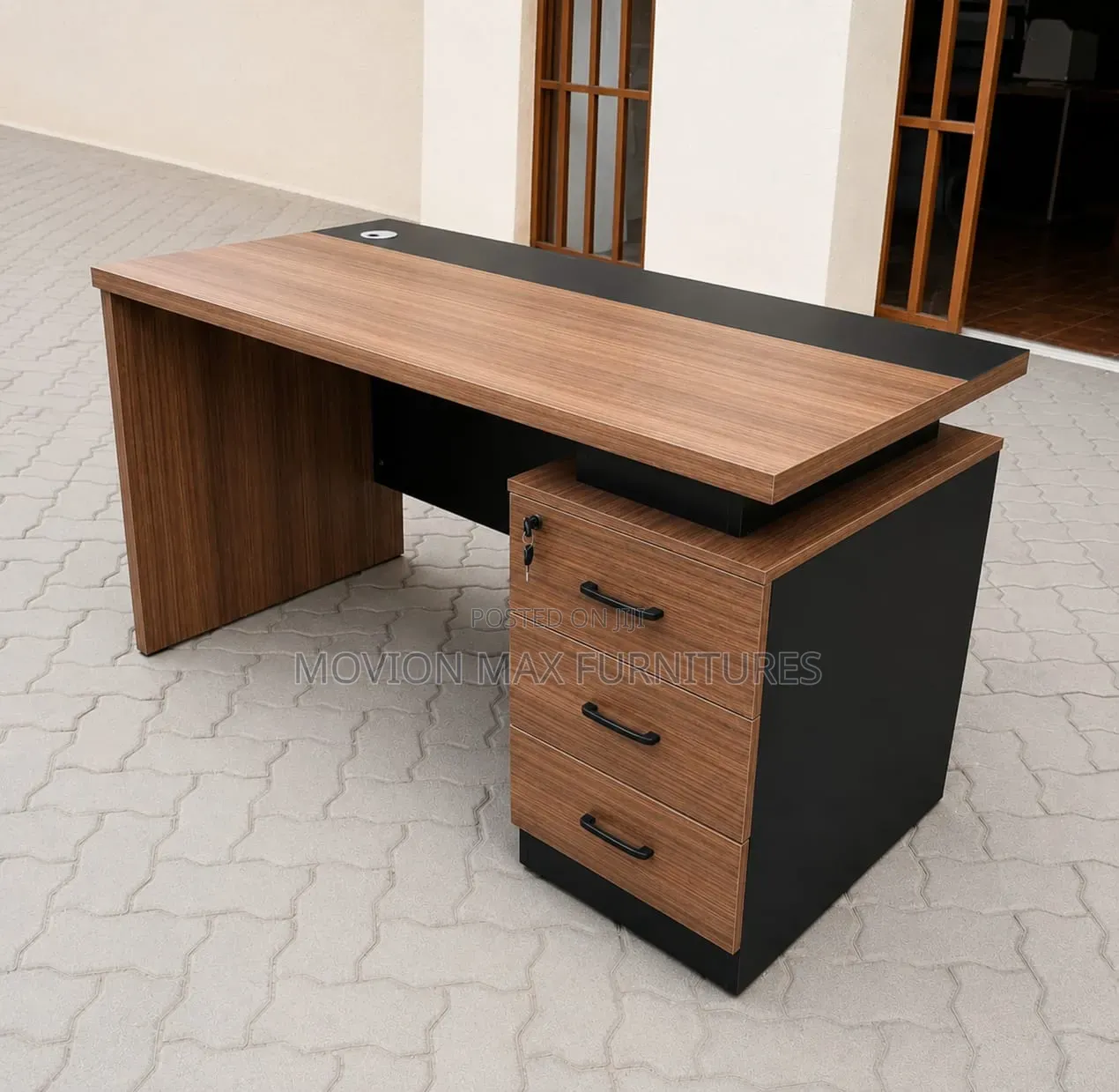 Pedestal Executive Desk
