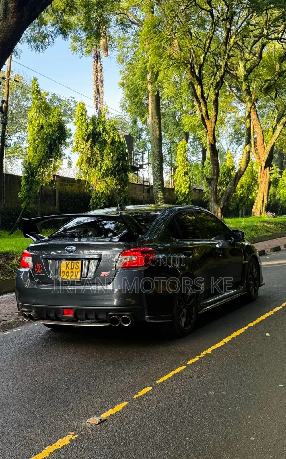 Subaru WRX STI 2017 Black