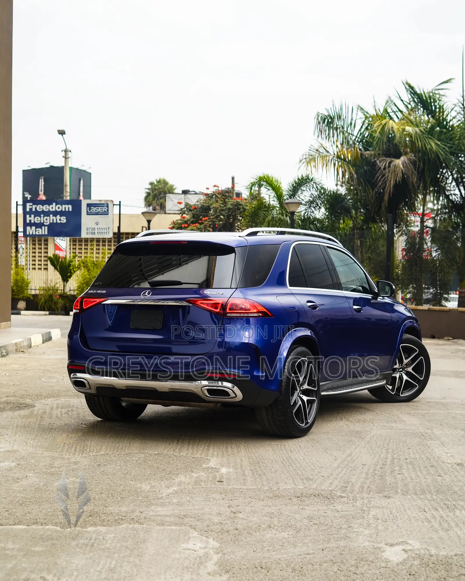 Mercedes-Benz GLE-Class GLE 450 4MATIC 2019 Blue