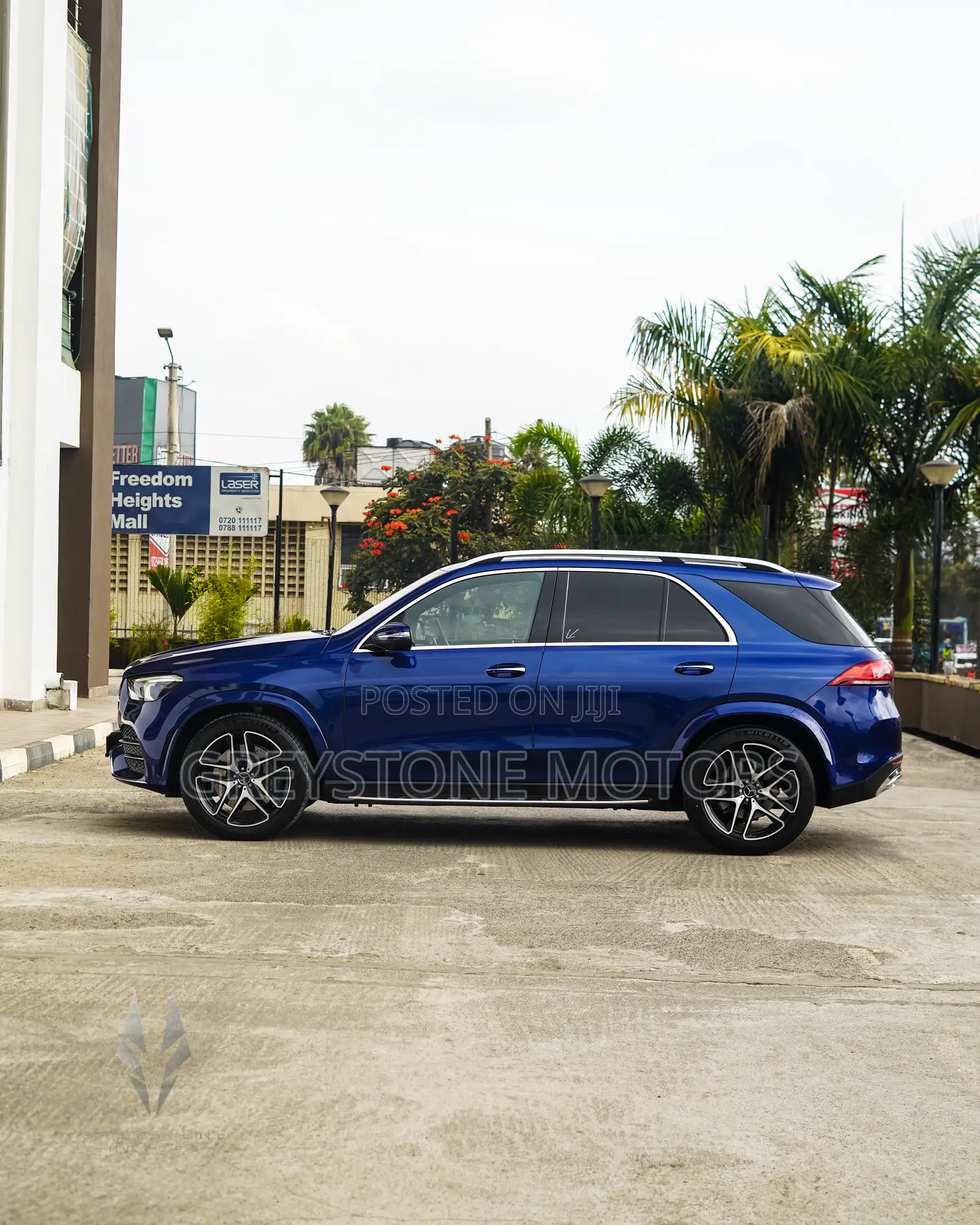 Mercedes-Benz GLE-Class GLE 450 4MATIC 2019 Blue