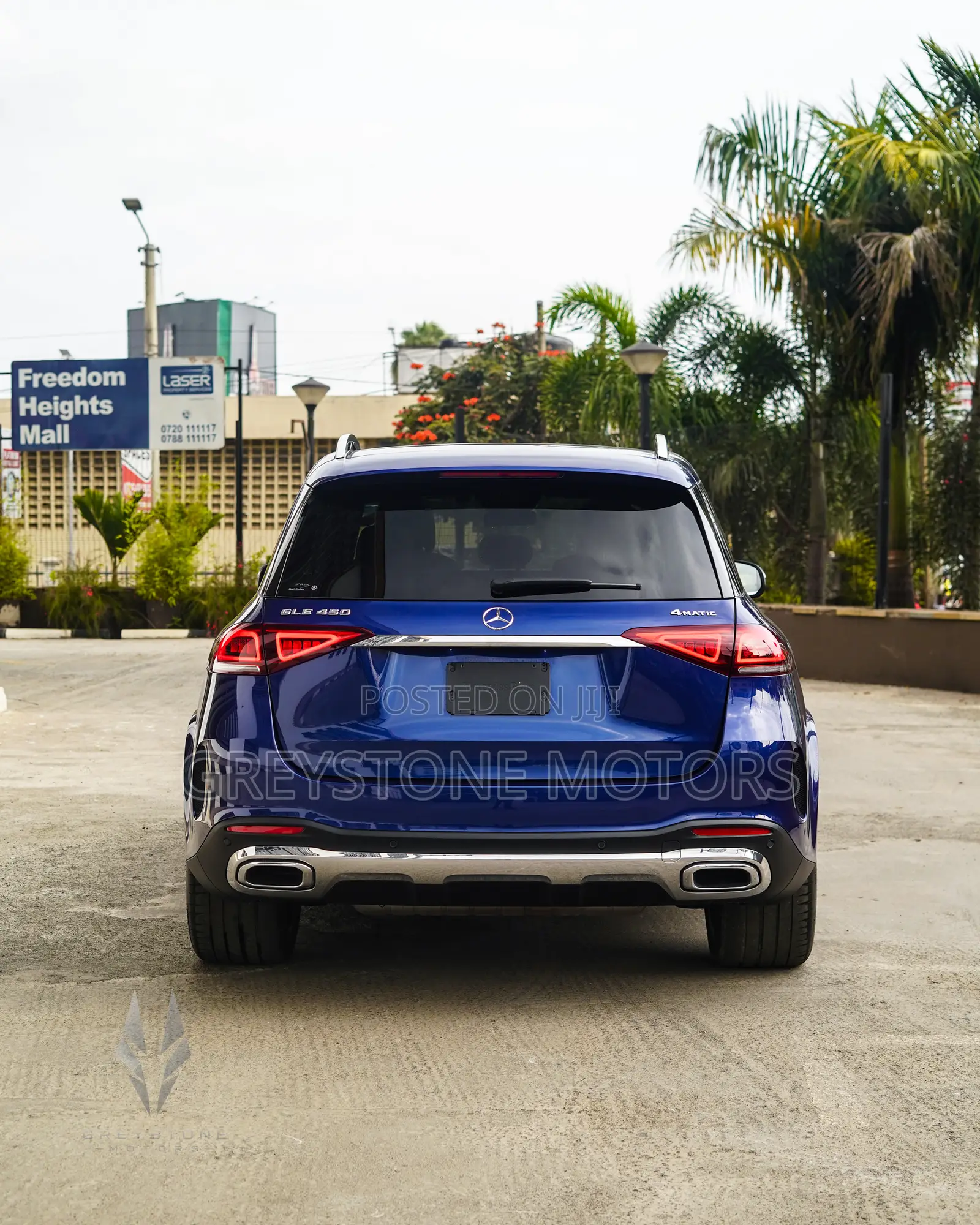 Mercedes-Benz GLE-Class GLE 450 4MATIC 2019 Blue