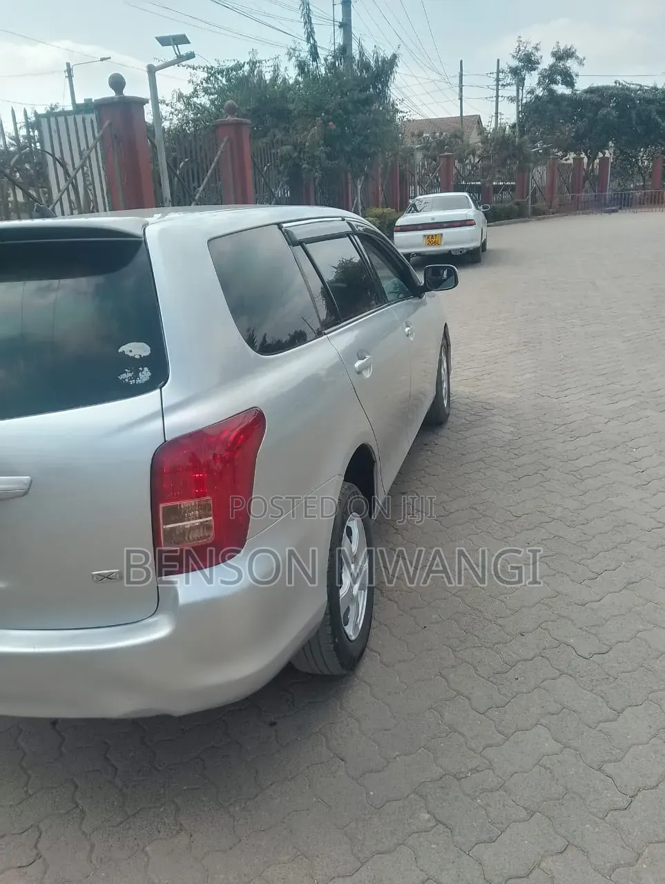 Toyota Corolla Fielder 2009 Gray