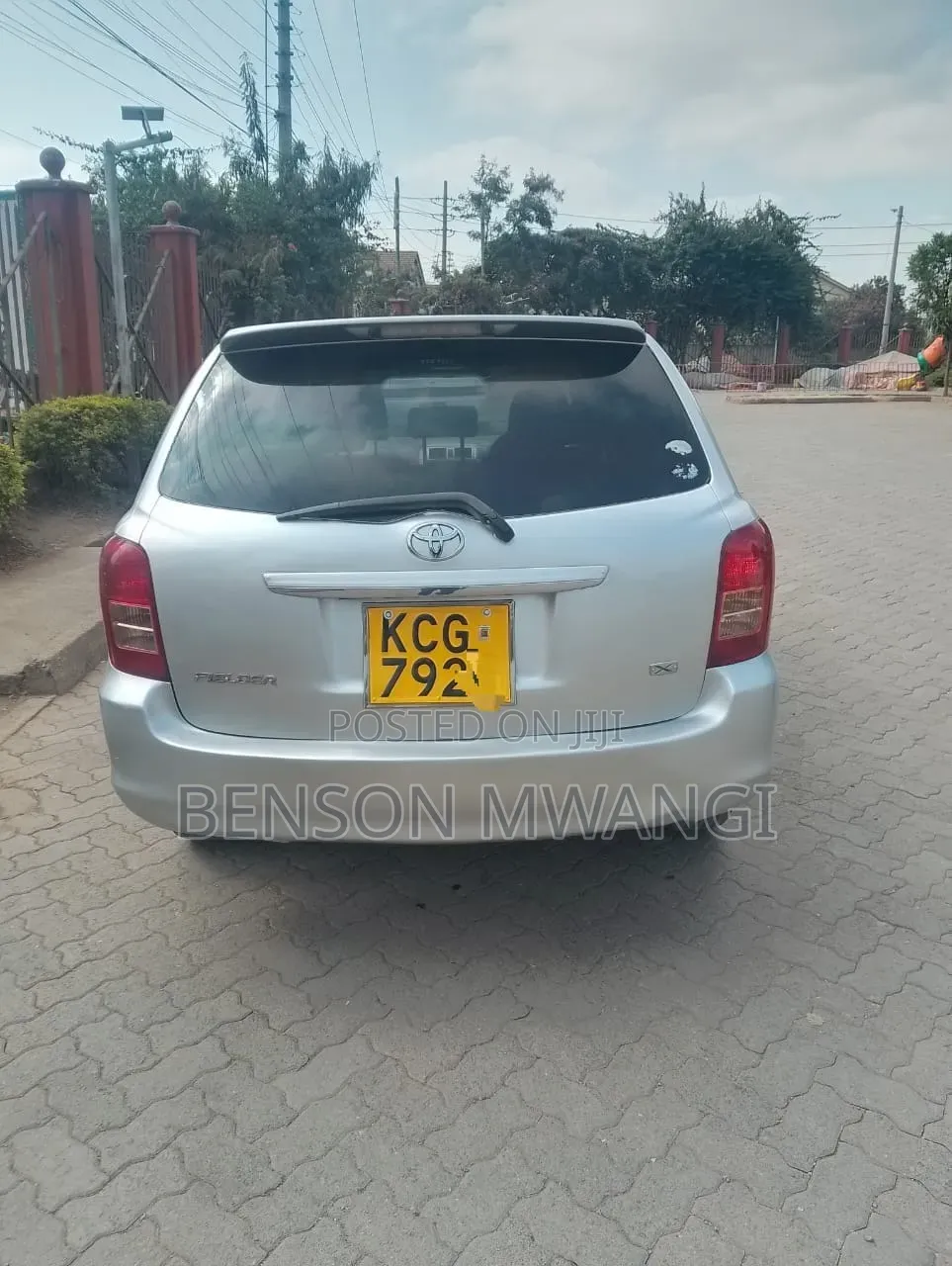 Toyota Corolla Fielder 2009 Gray