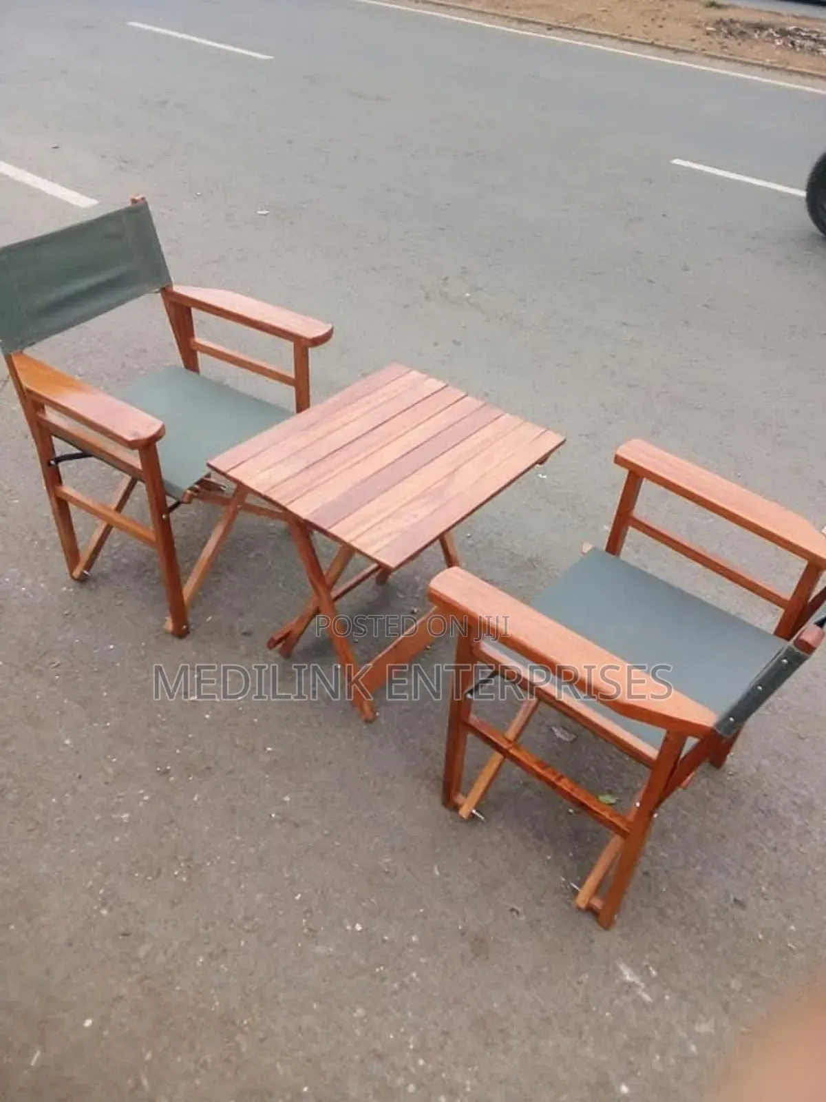 Comerica Canvas Safari Chairs /Camping