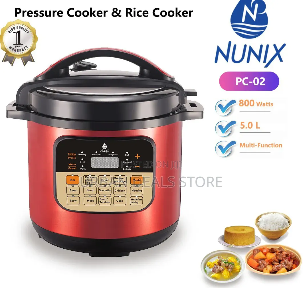 Nunix PC-02 Electric Pressure Cooker