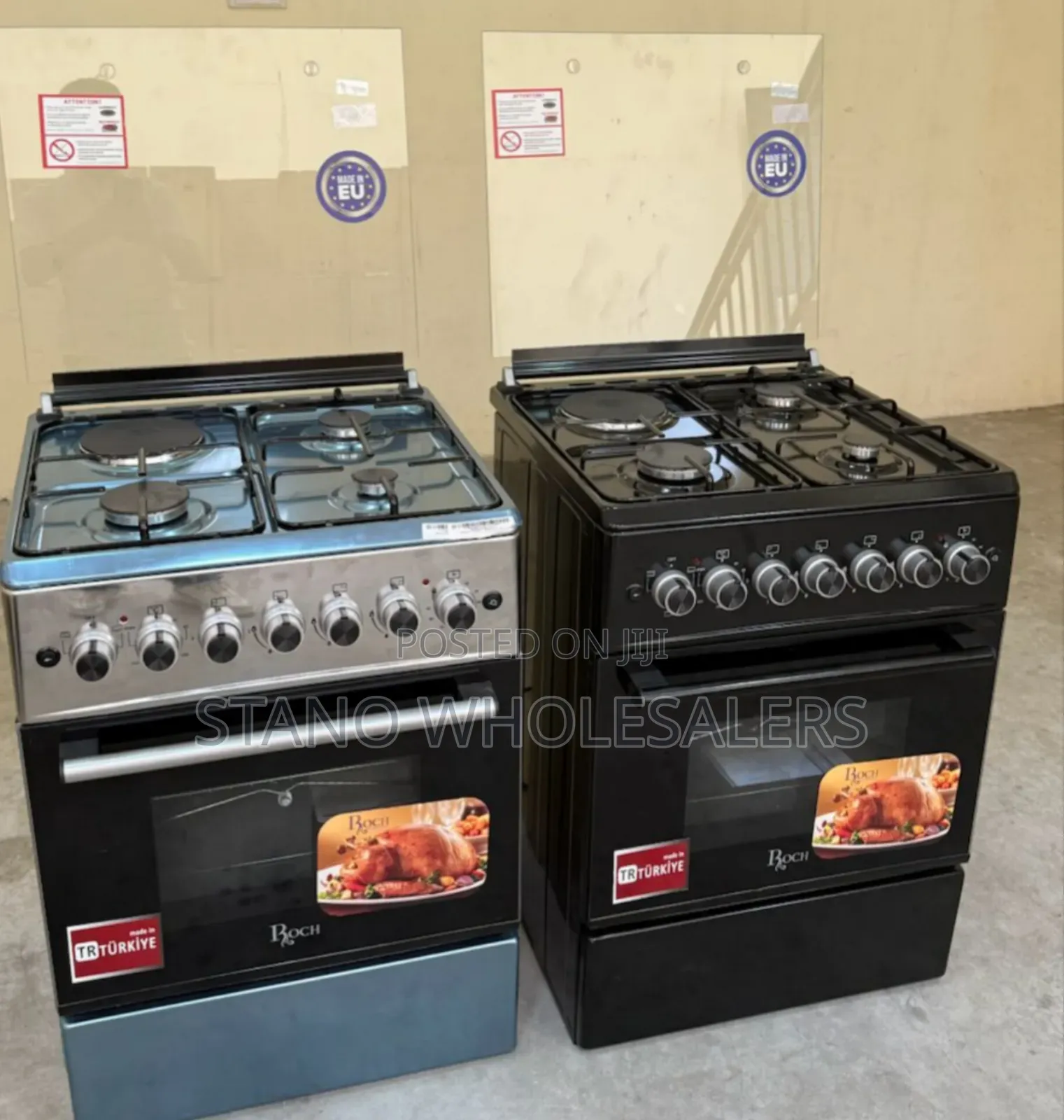 New Roch 60 by 60 Standing Cooker 3g+1e