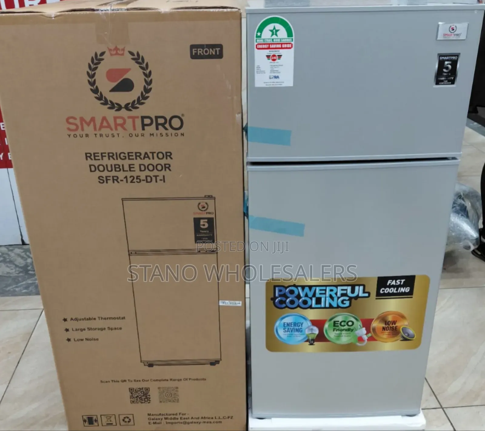 Smart Pro 95l Double Doors Fridge