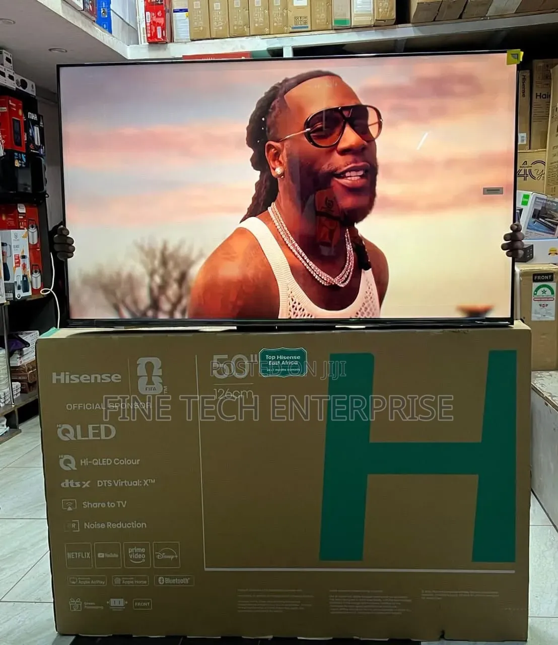Hisense TV 50q5sken Frameless TV